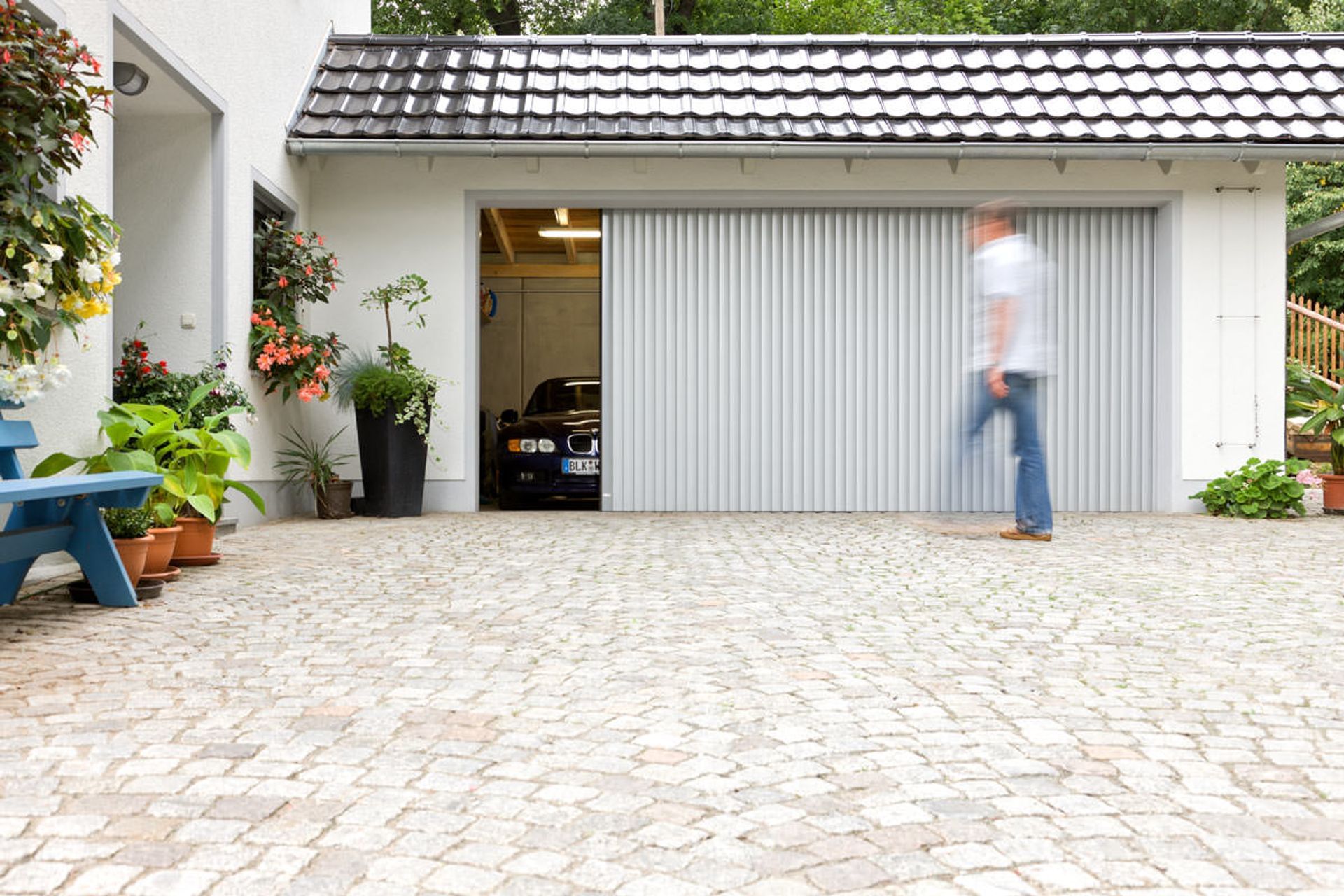 Barn-style sliding door by Glideaway