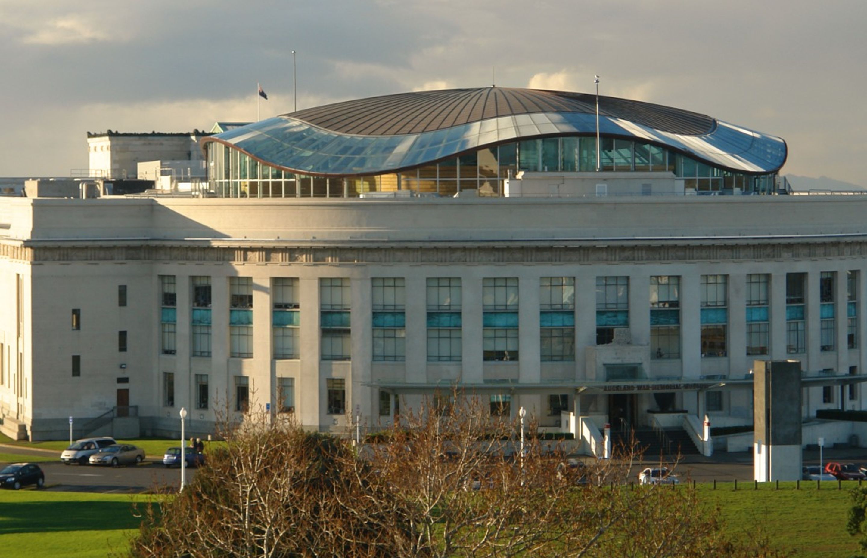 The Auckland War Memorial Museum has a custom Standing Seam Roof by Architectural Metalformers