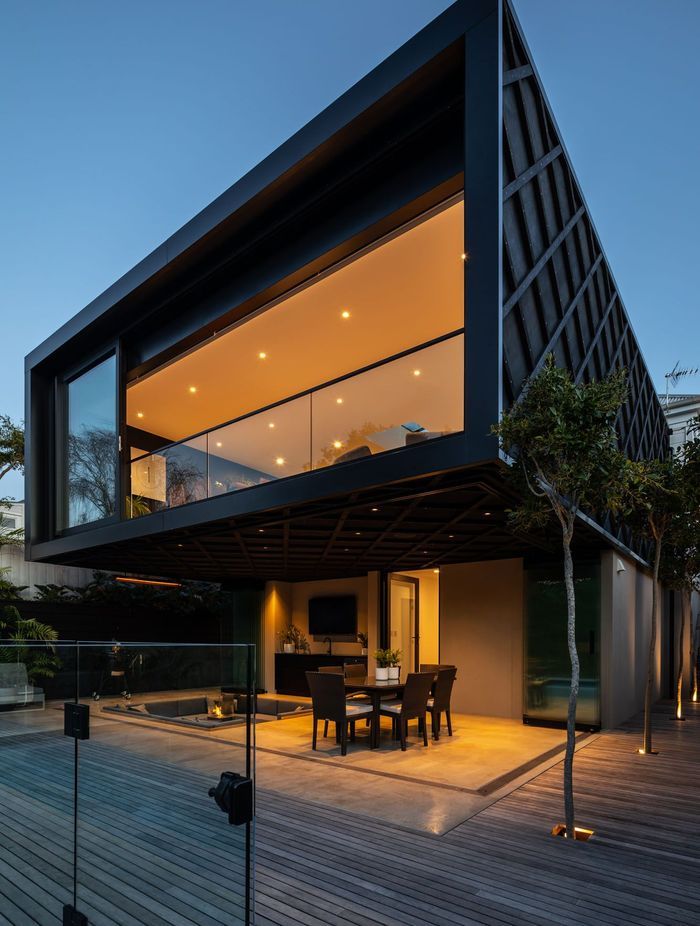 Rear exterior of Grey Lynn renovation.