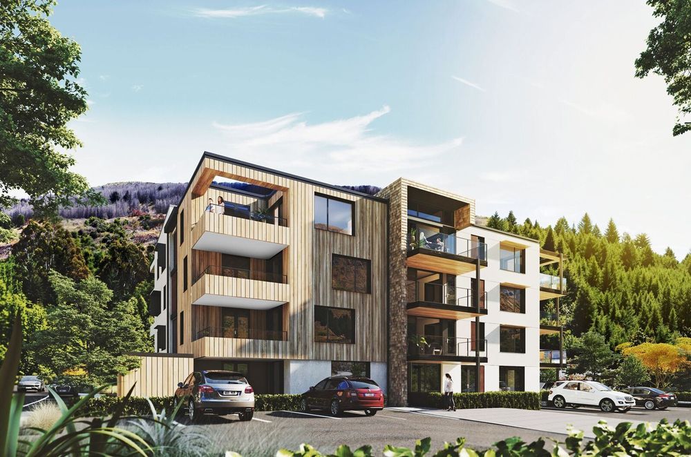 Residence du Parc, Arthurs Point, Queenstown - Architectural renders completed by onetoonehundred.