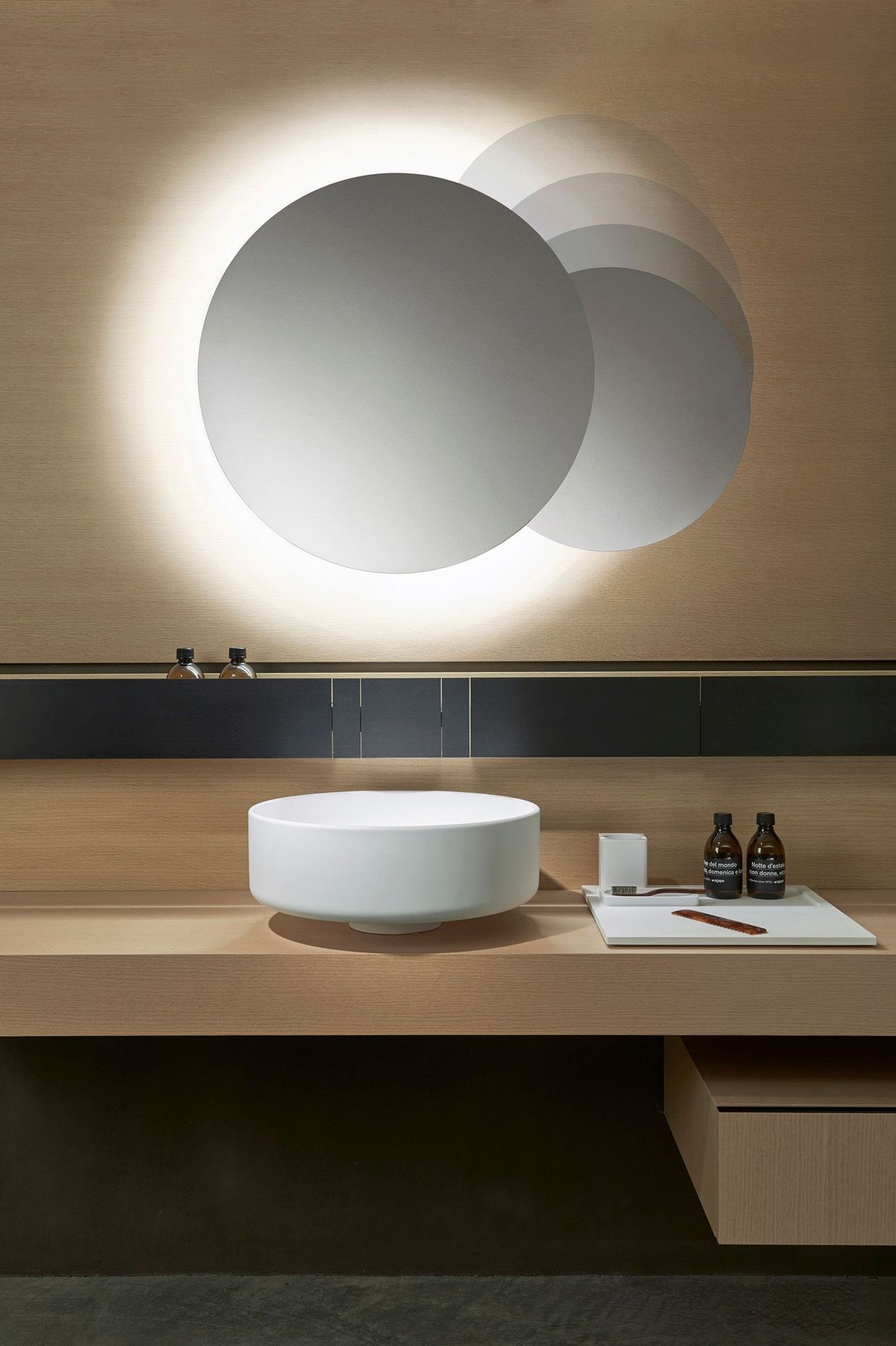 The SEN bathroom range imparts a  modern, Zen-like peacefulness.