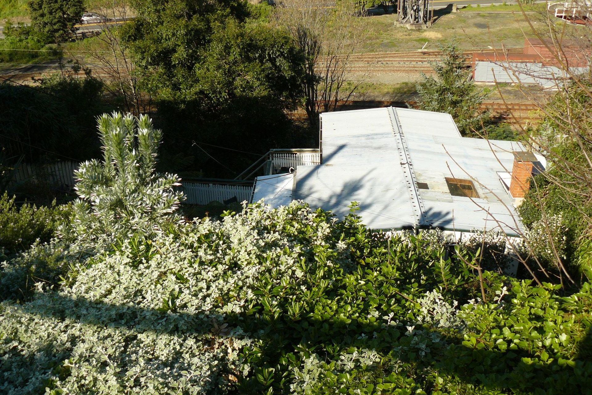 While this particular section receives plenty of natural sun, most is targetted at the home's roof.