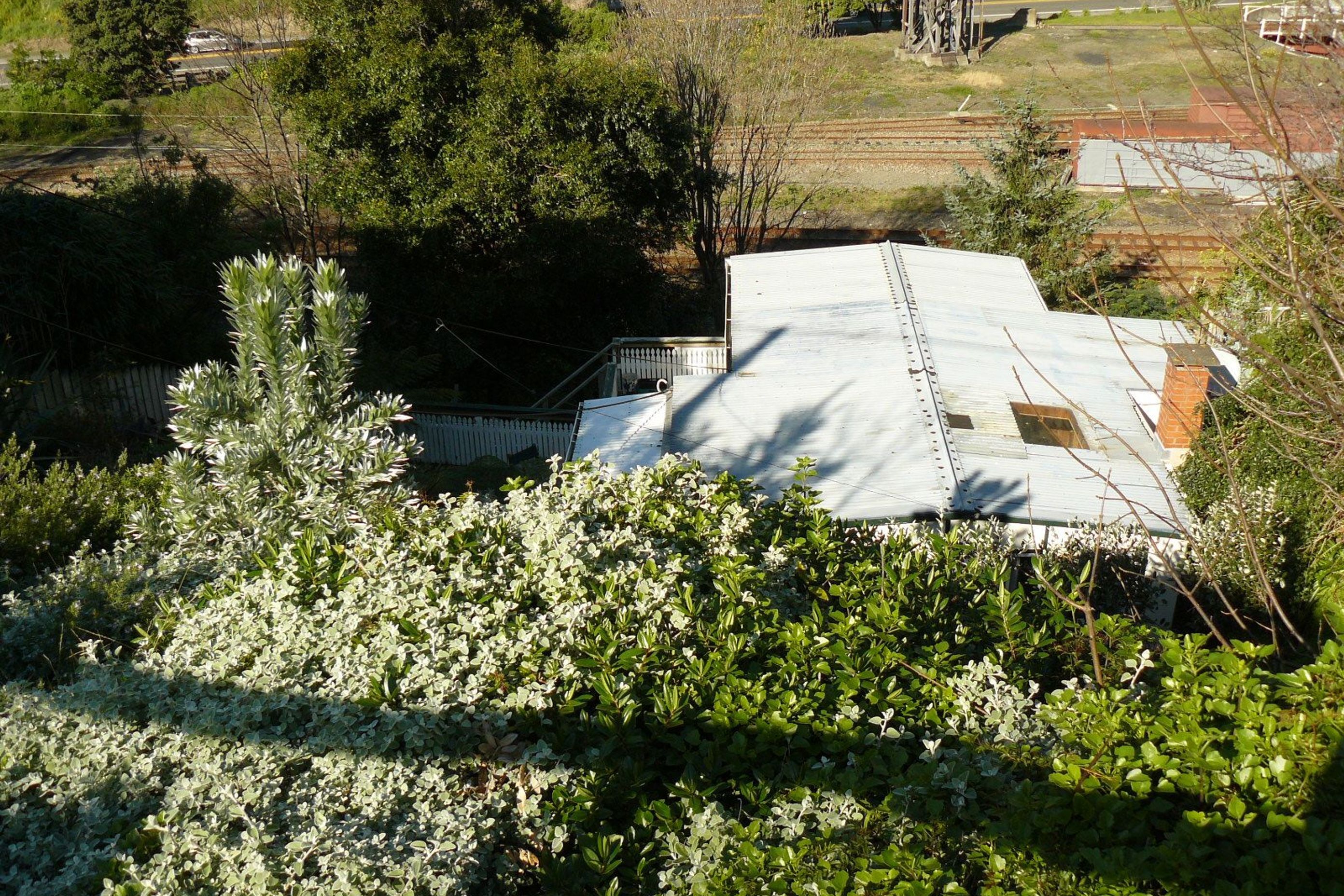 While this particular section receives plenty of natural sun, most is targetted at the home's roof. 