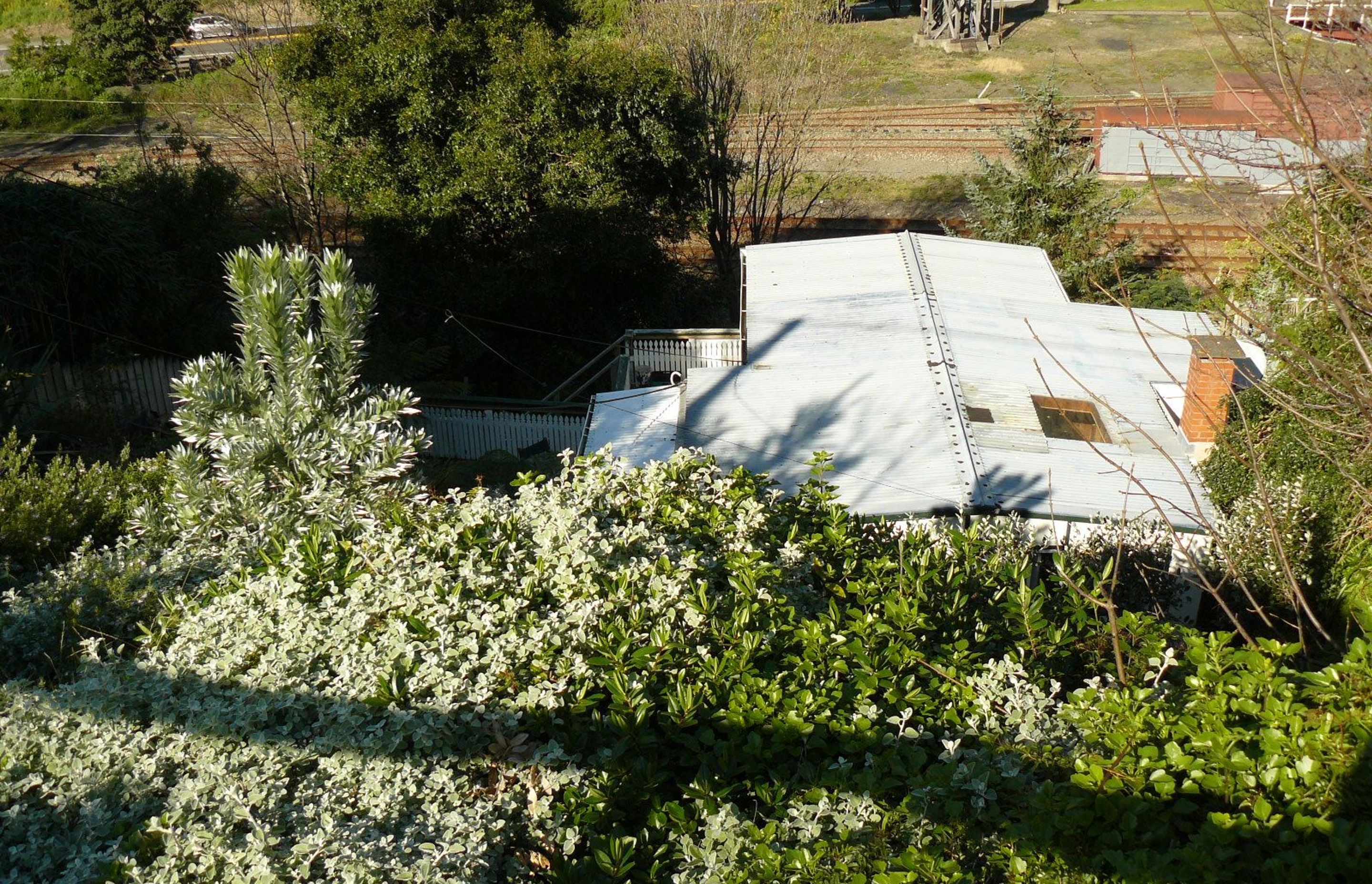 While this particular section receives plenty of natural sun, most is targetted at the home's roof.