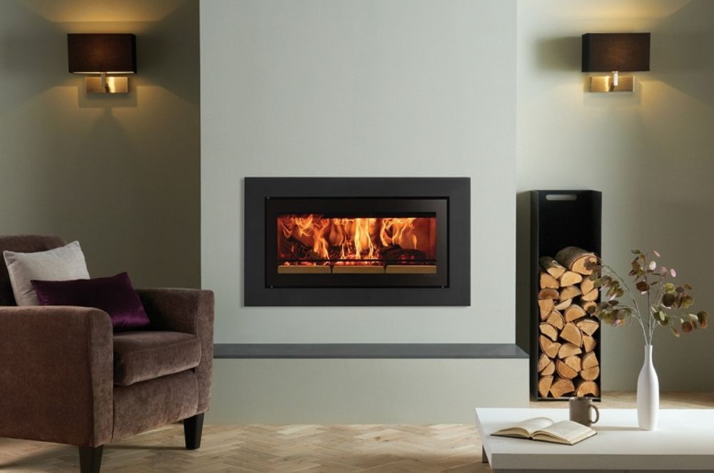 A freestanding option for a modern office foyer or reception. 