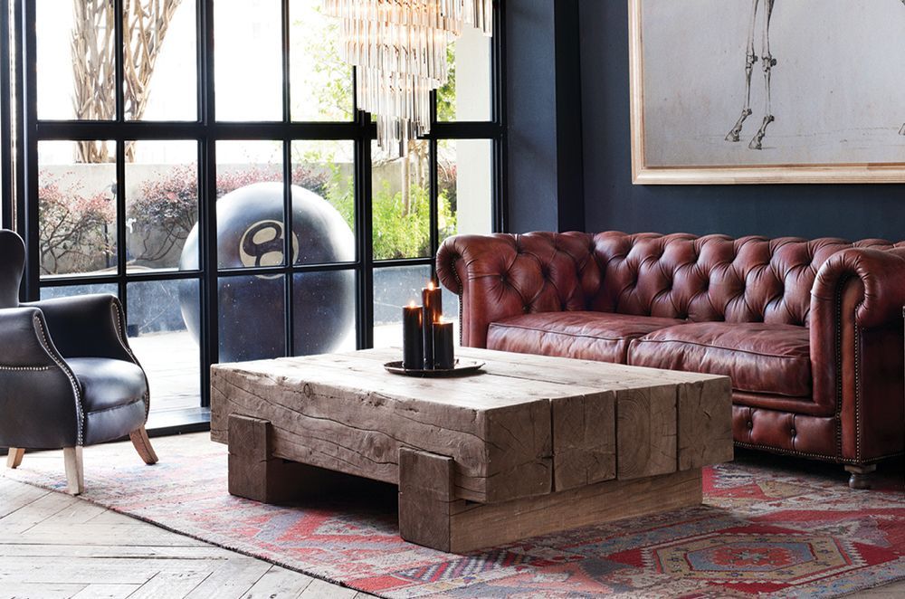 The Kitkats Coffee Table has a distinctive “feet-up” appeal to it