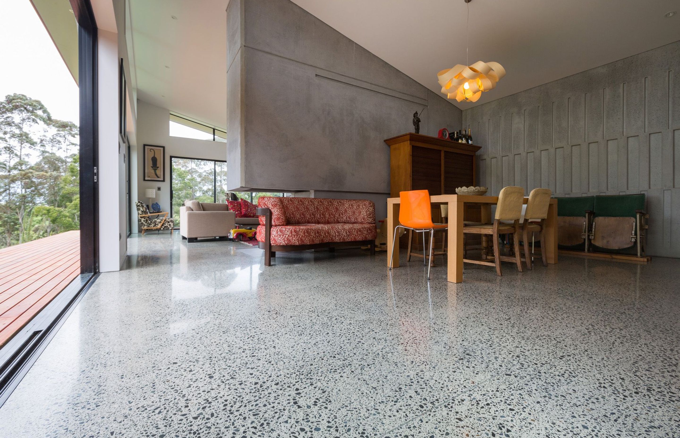 High Street Diamond Polished Concrete Floor