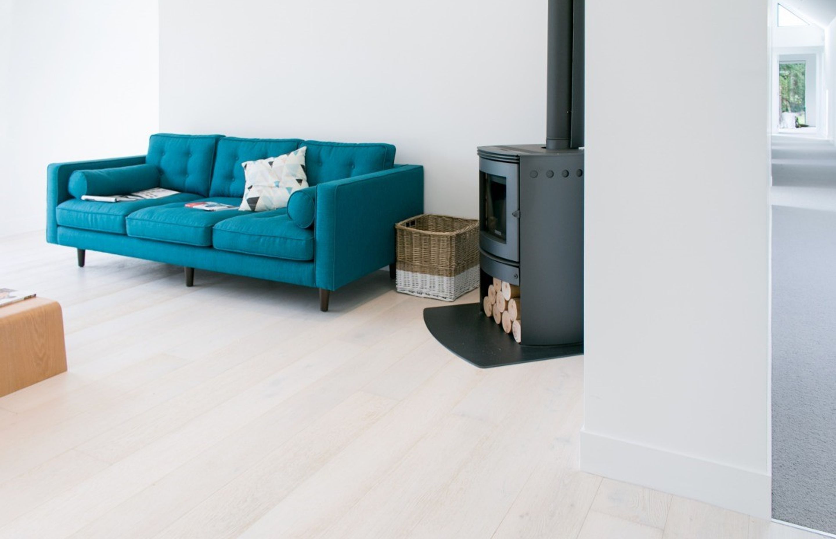 Engineered flooring can come in a variety of pre-finished colours, or choose unfinished to customise your own finish