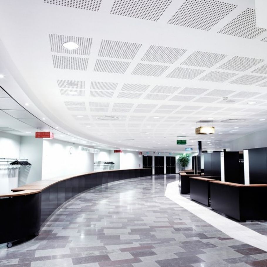 Eliminating a silent toxin: perforated plasterboard that remove VOCs