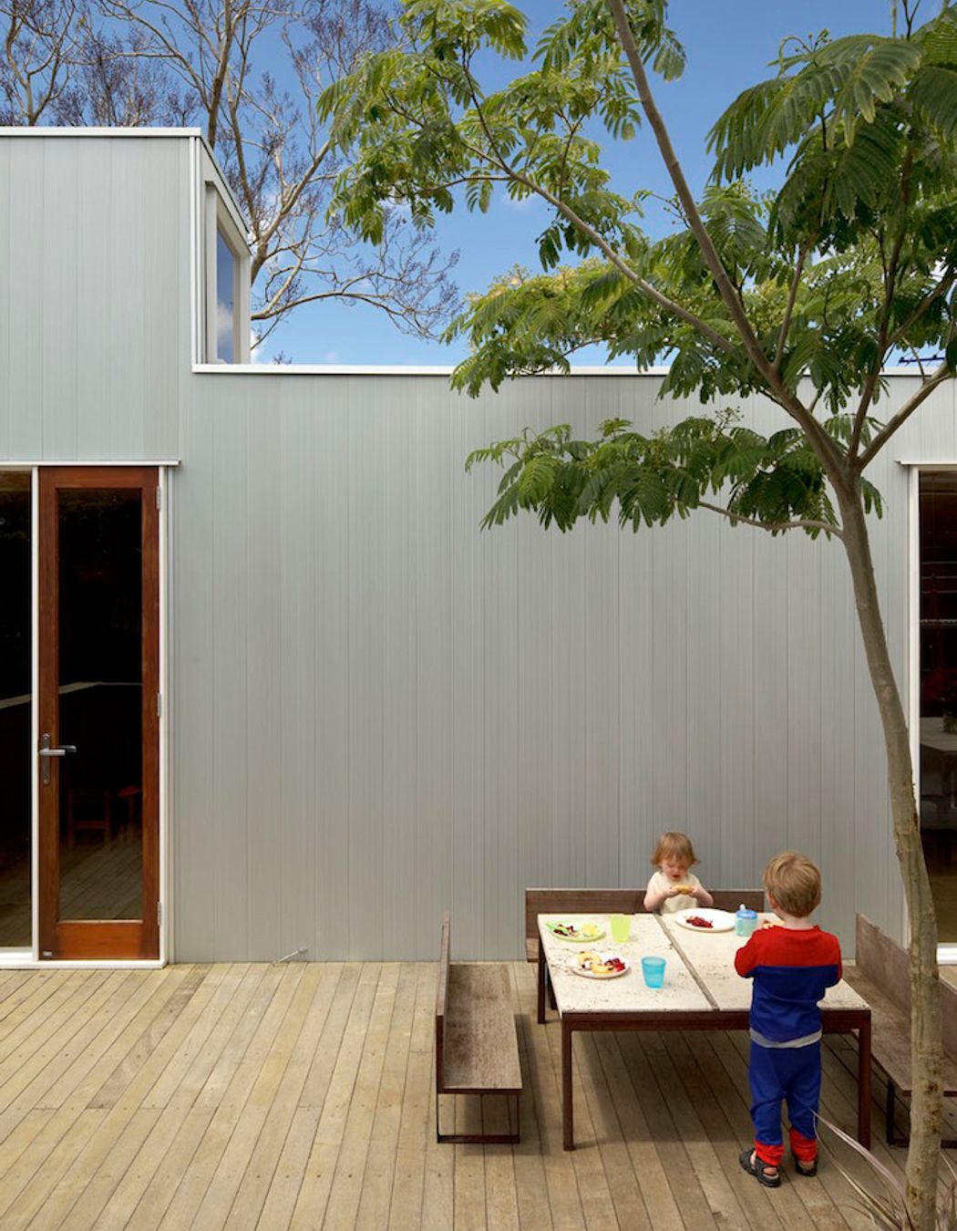 With four children to test his ideas on, designing and making children’s furniture has become a specialty for Michael. 