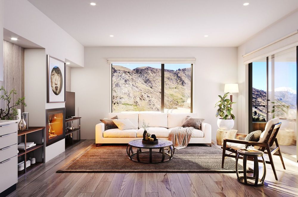 Residence du Parc - Arthurs Point, Queenstown - Architectural renders completed by onetoonehundred.