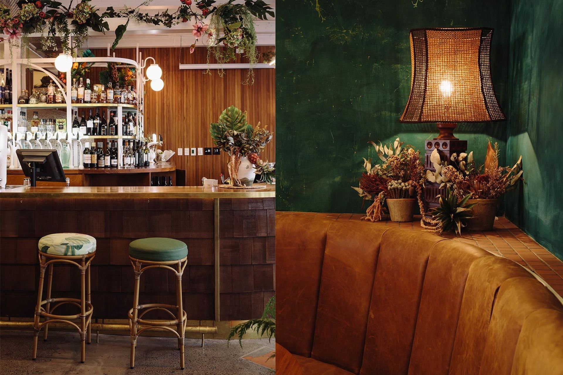 Located in Auckland's Viaduct precinct, The Lula Inn is a South Pacific-style eatery that combines equal measures of luxe, rustic and tropical in its interior.
