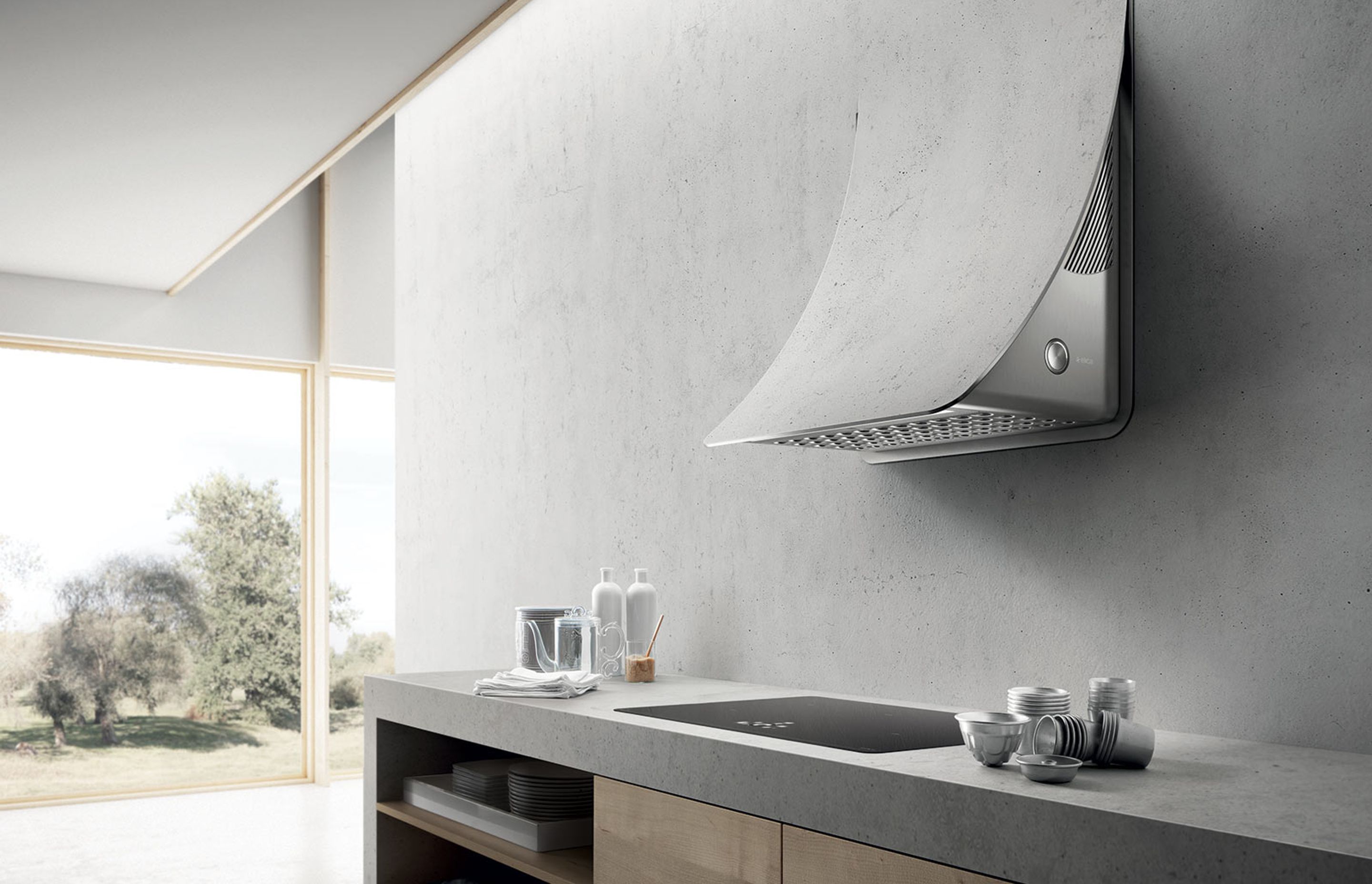 ELICA NUAGE CANOPY RANGE HOOD