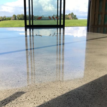 Concrete: in and out