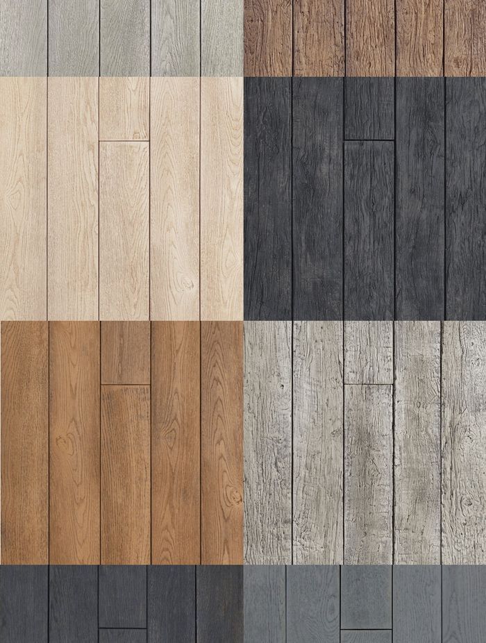 There are eight colours in the new composite material range.