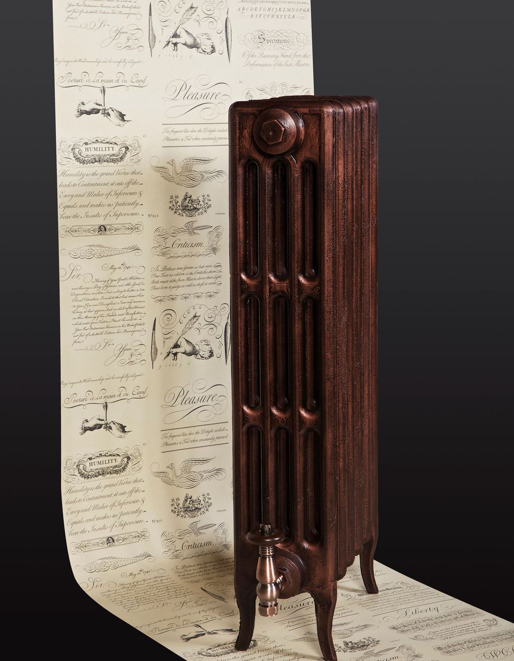 Victoriana Cast Iron Radiator 4 Column Range by Paladin