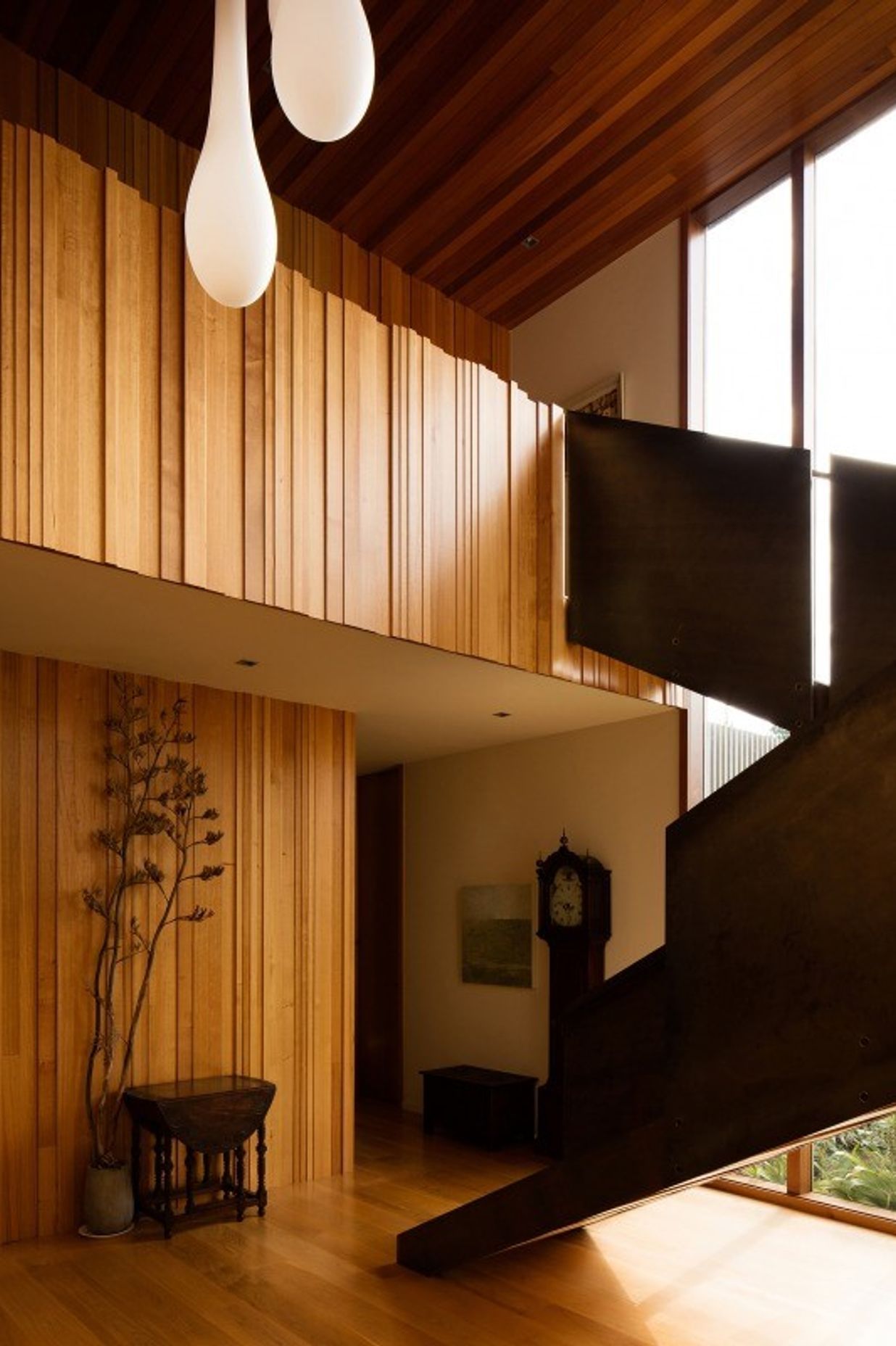 The exquisitely lined and detailed interior of Bach Bach by Crosson Architects. Photo by Jason Mann Photography.