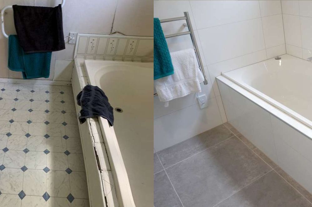 Before and After Renovation, Bathroom Renovation in Albany, Auckland