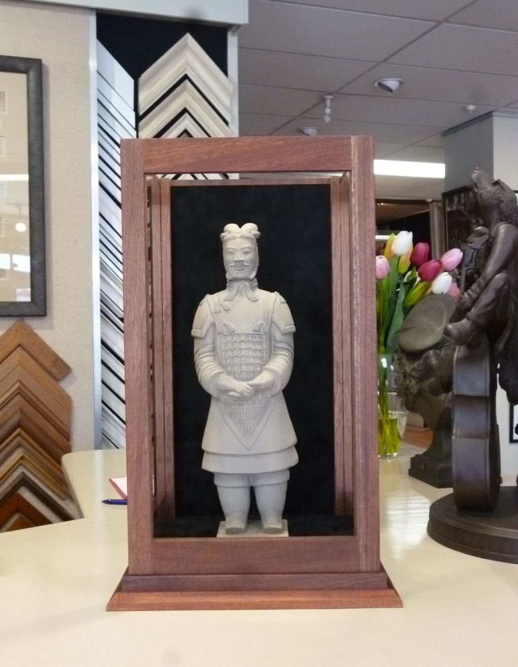 Chinese Warrior statue