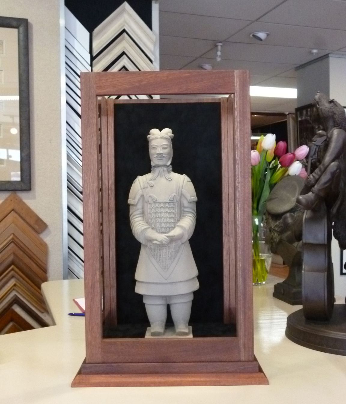 Chinese Warrior statue