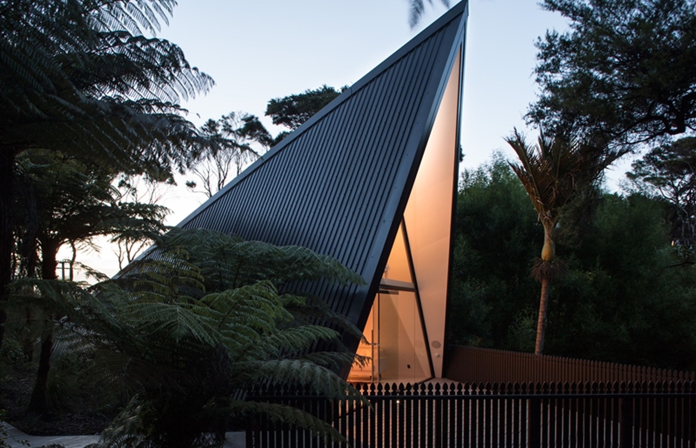 The lighting in Tent House has a dramatic feel