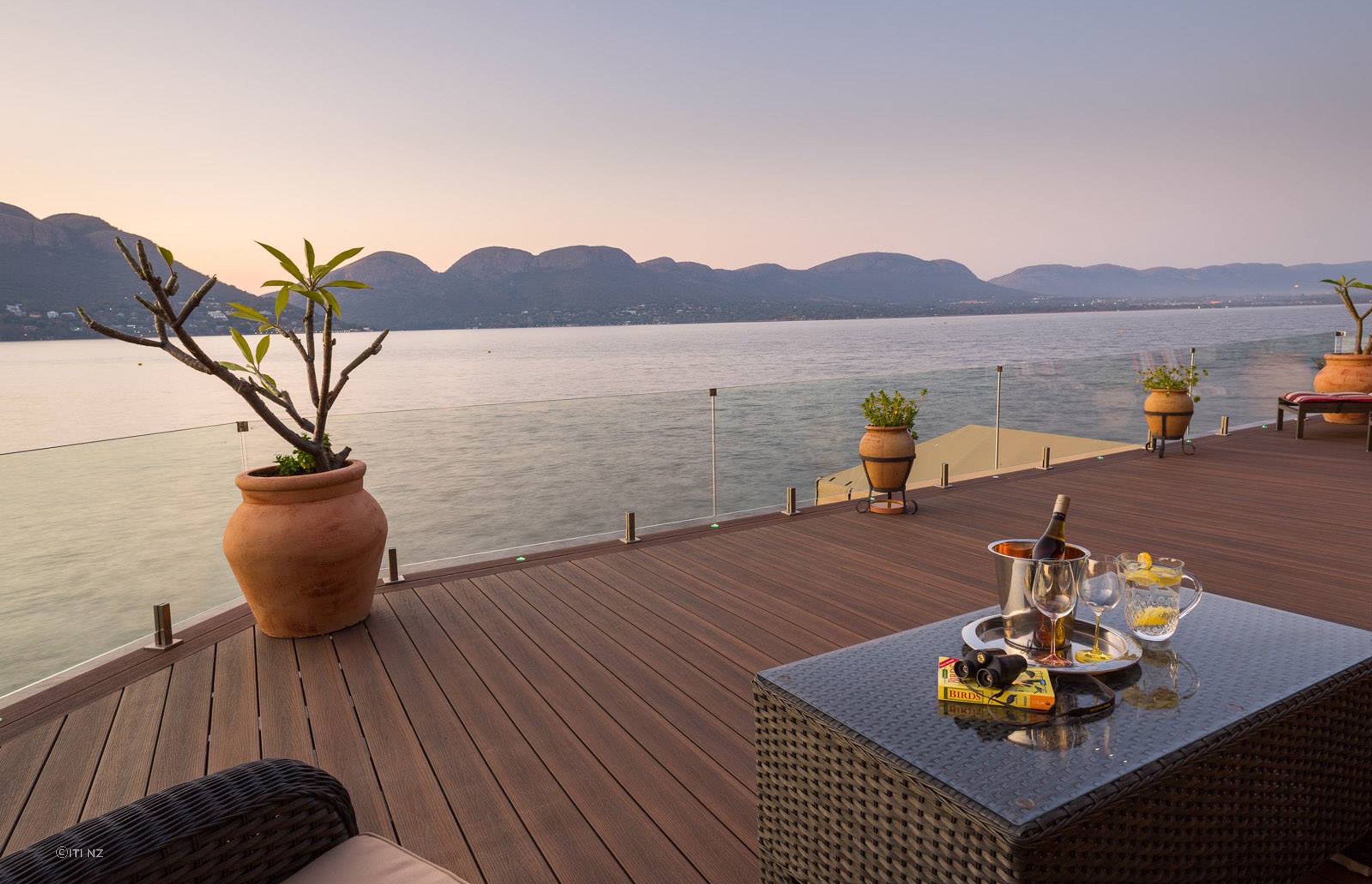 Classy composite Eva-Last® decking by ITI Timspec.