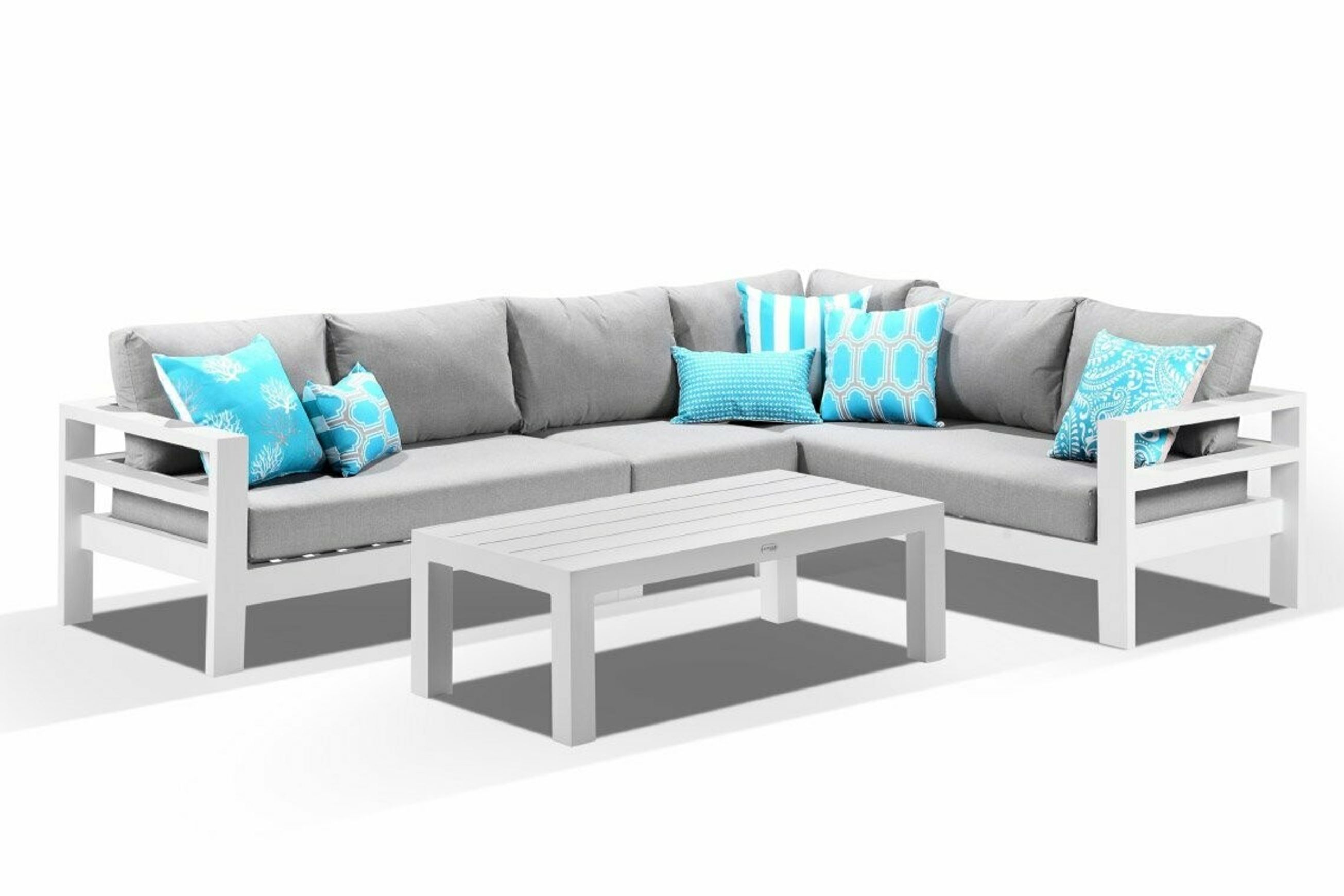 Coast Outdoor Corner Sofa | White