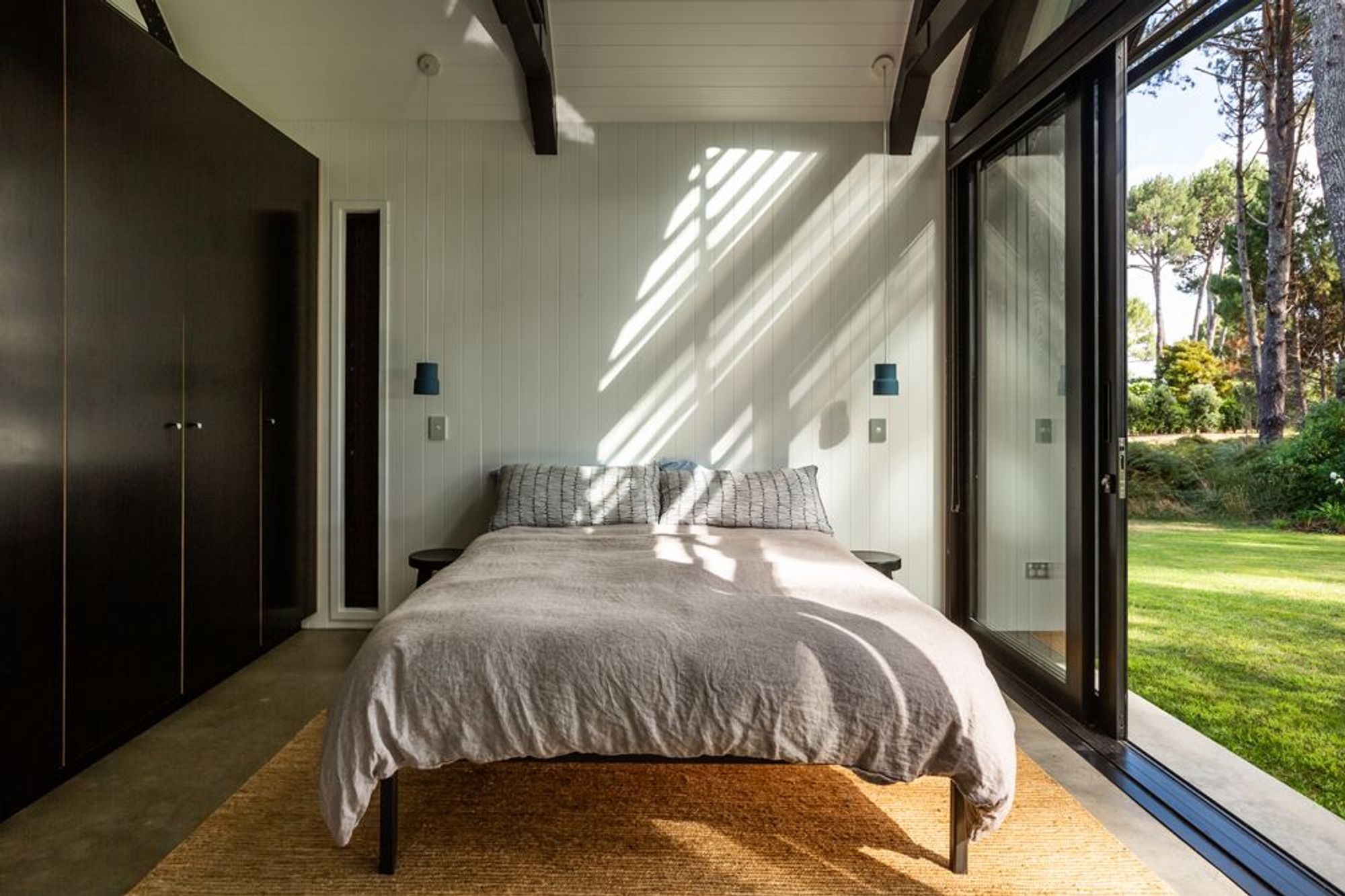 All rooms open up to the outdoors, connecting the home from every area to the surrounds.