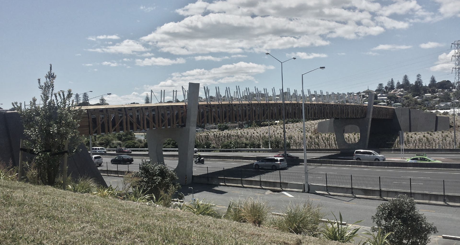 Onehunga Foreshore Bridge banner