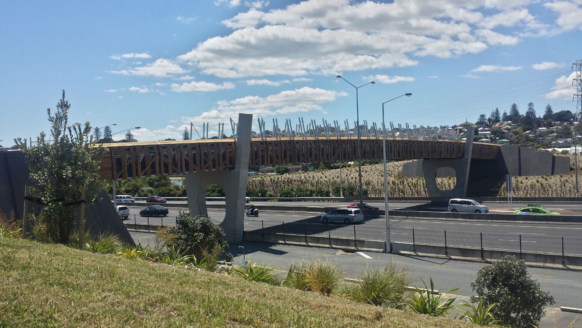 Onehunga Foreshore Bridge banner