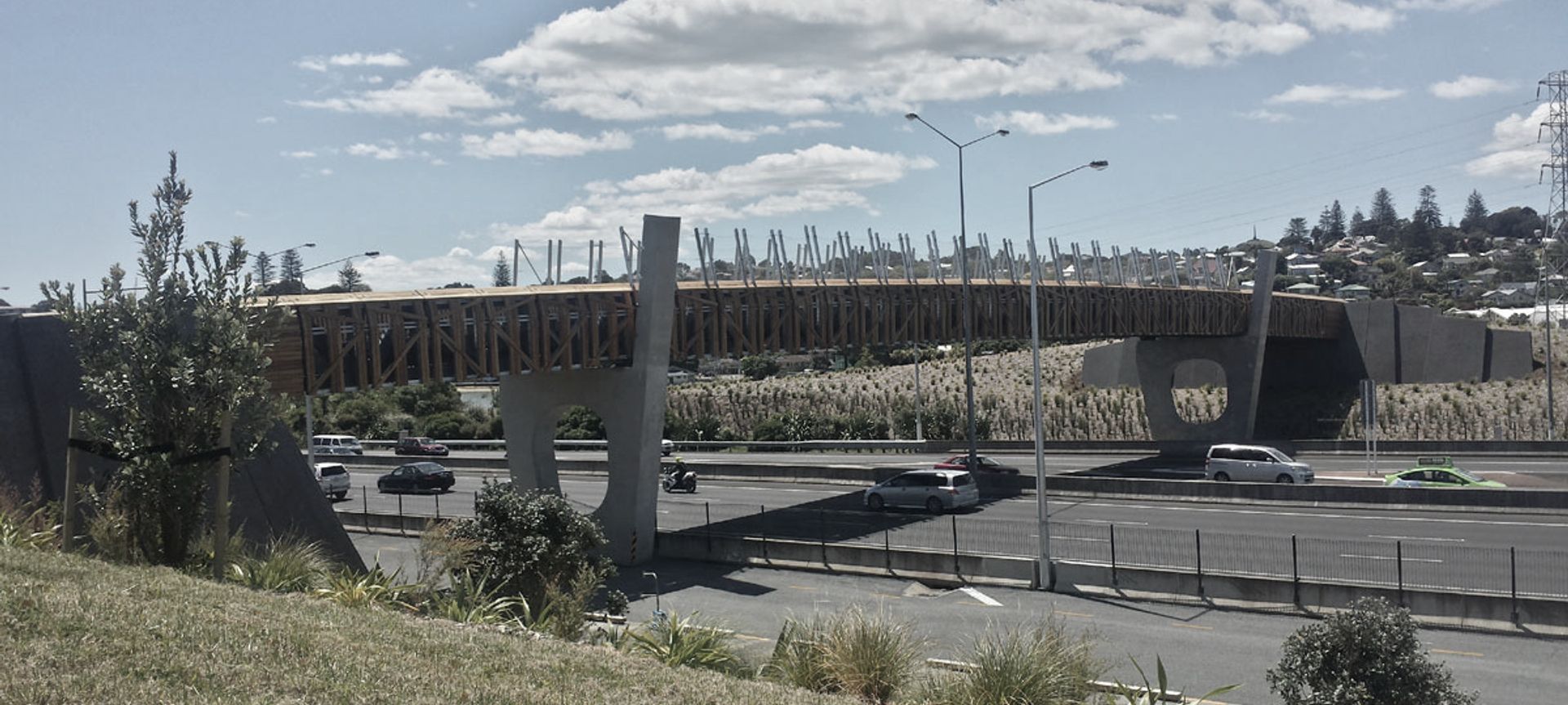 Onehunga Foreshore Bridge banner