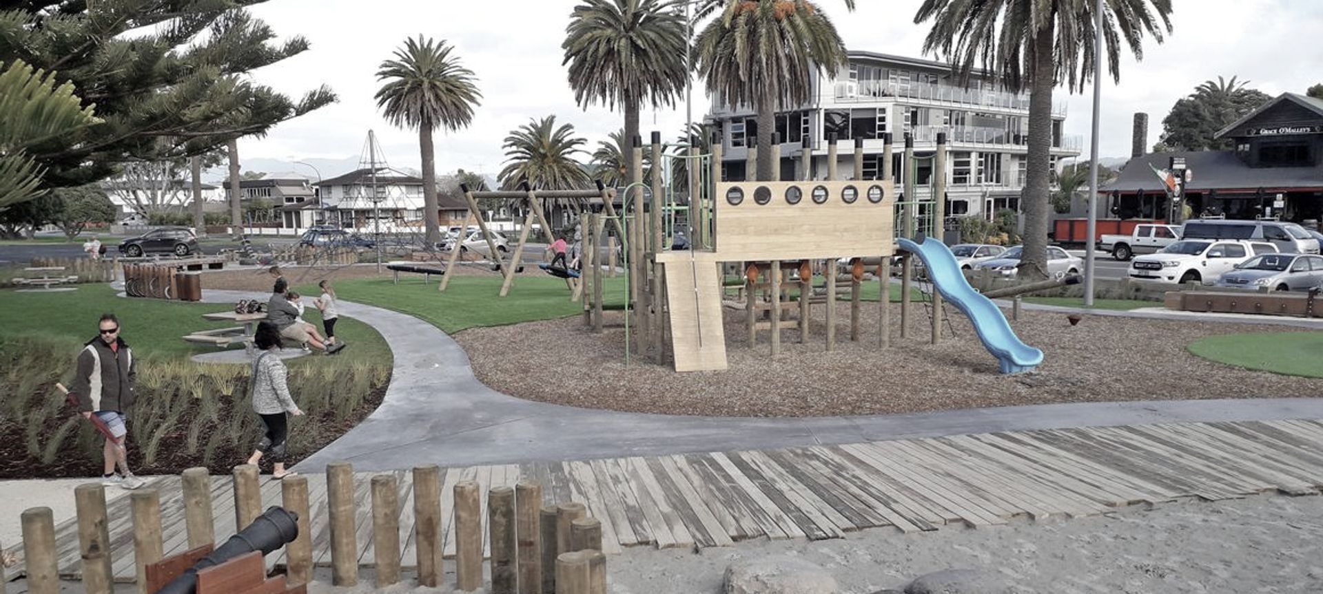 Whitianga Playground banner