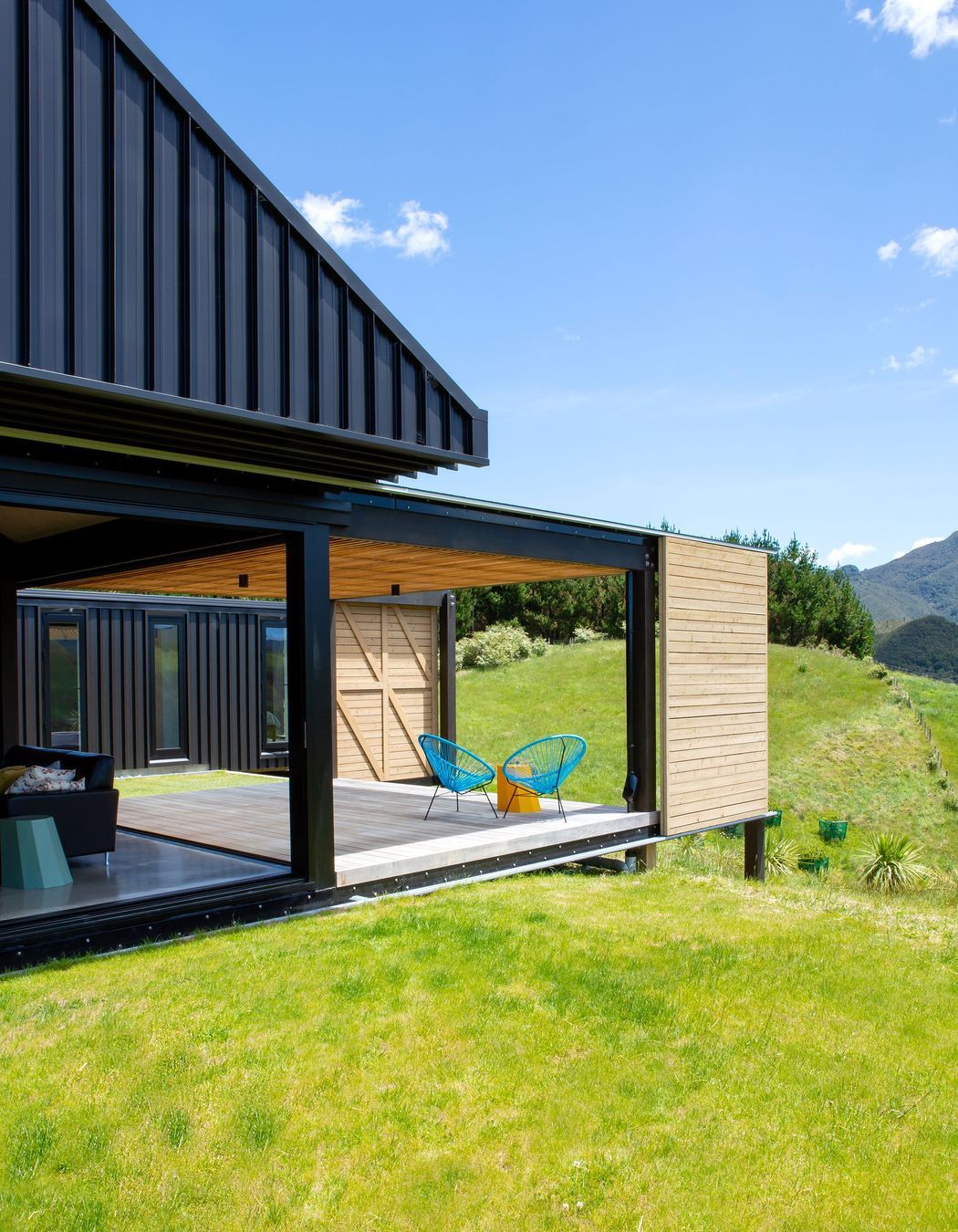 Seamless connection with the land was a key driver for the design.