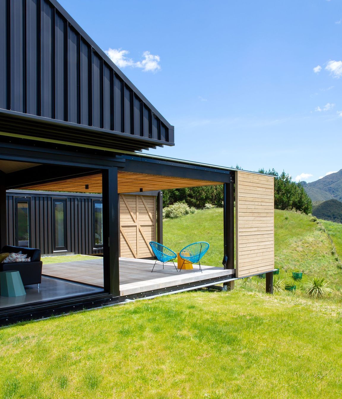 Seamless connection with the land was a key driver for the design.