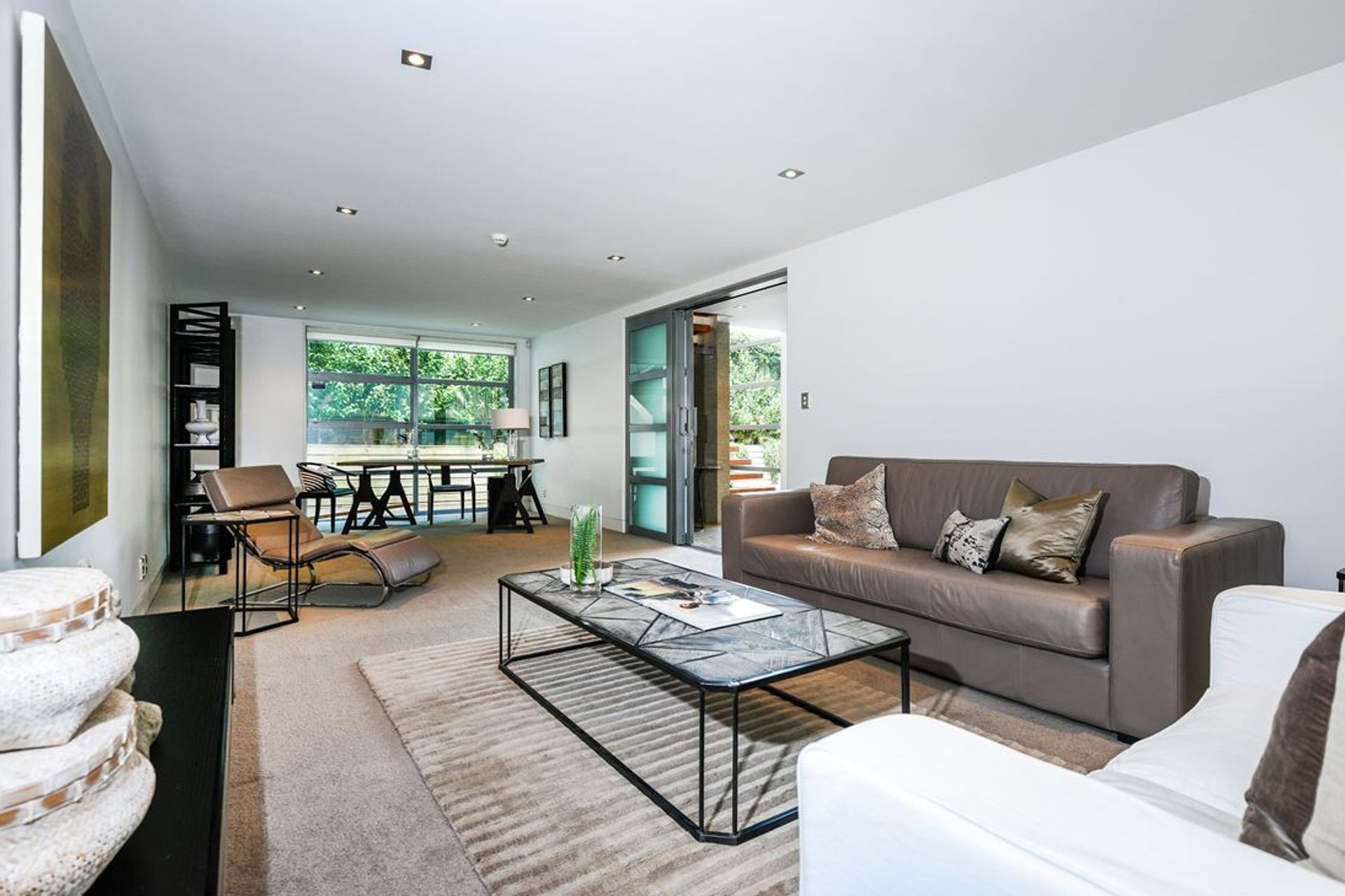 A flexible downstairs area allows for Guest Accommodation, Media & Office activities