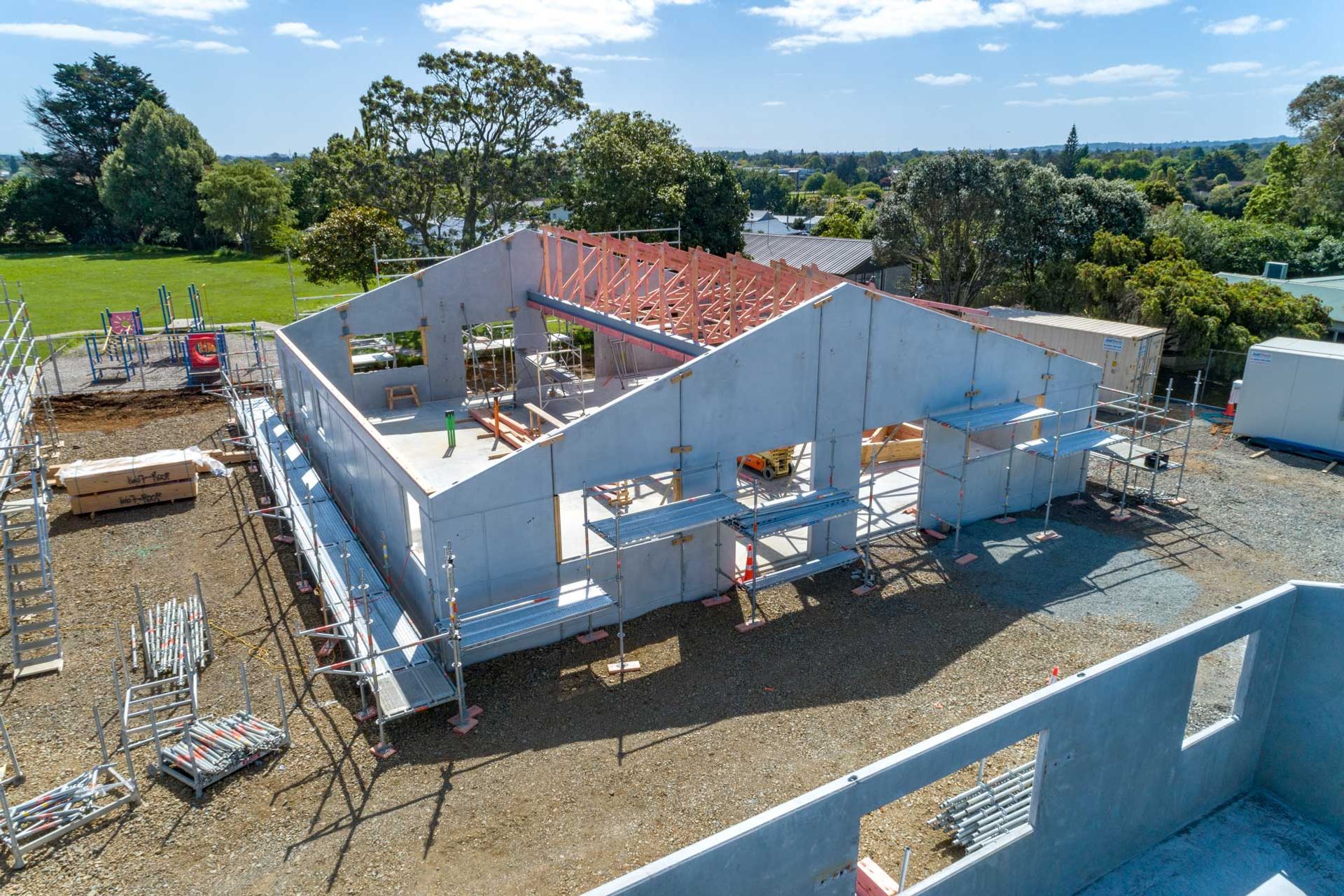 Construction Photography NZ - CPNZ - A-Line Construction - Site Progress Photos 4