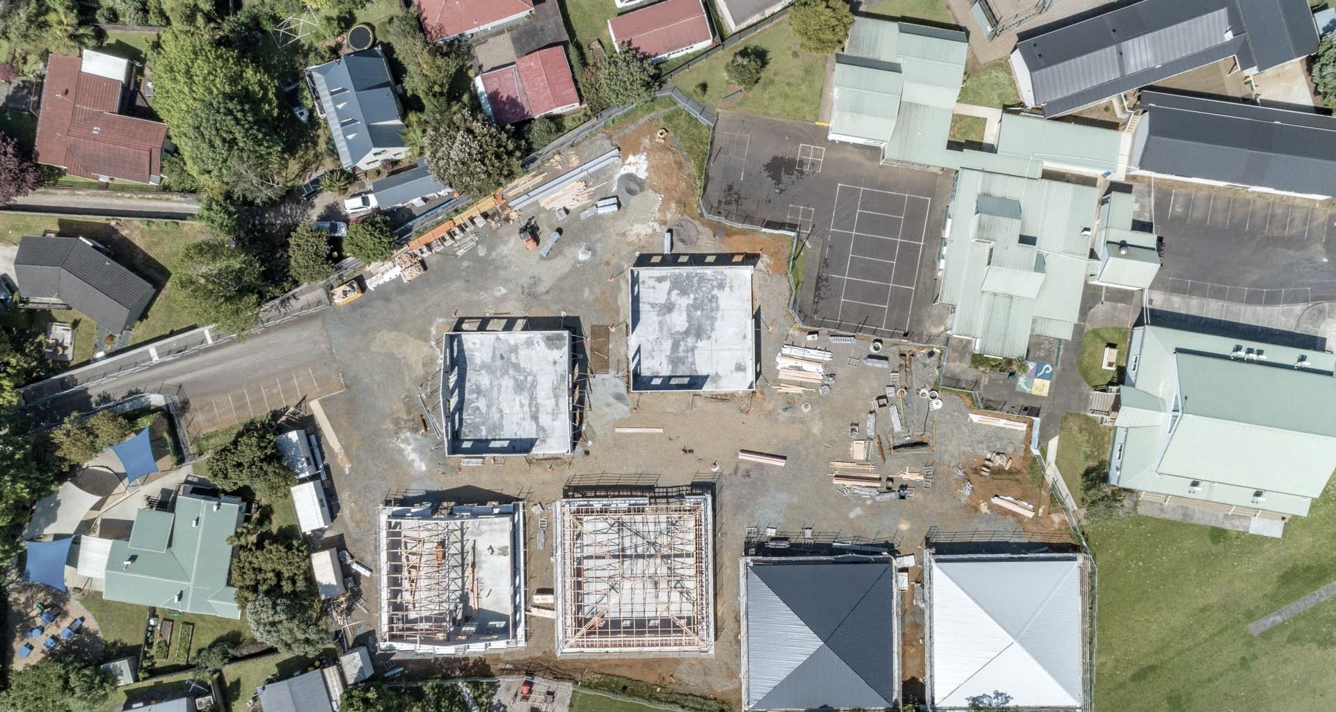 A-Line Construction - Red Hill Progress Photos banner