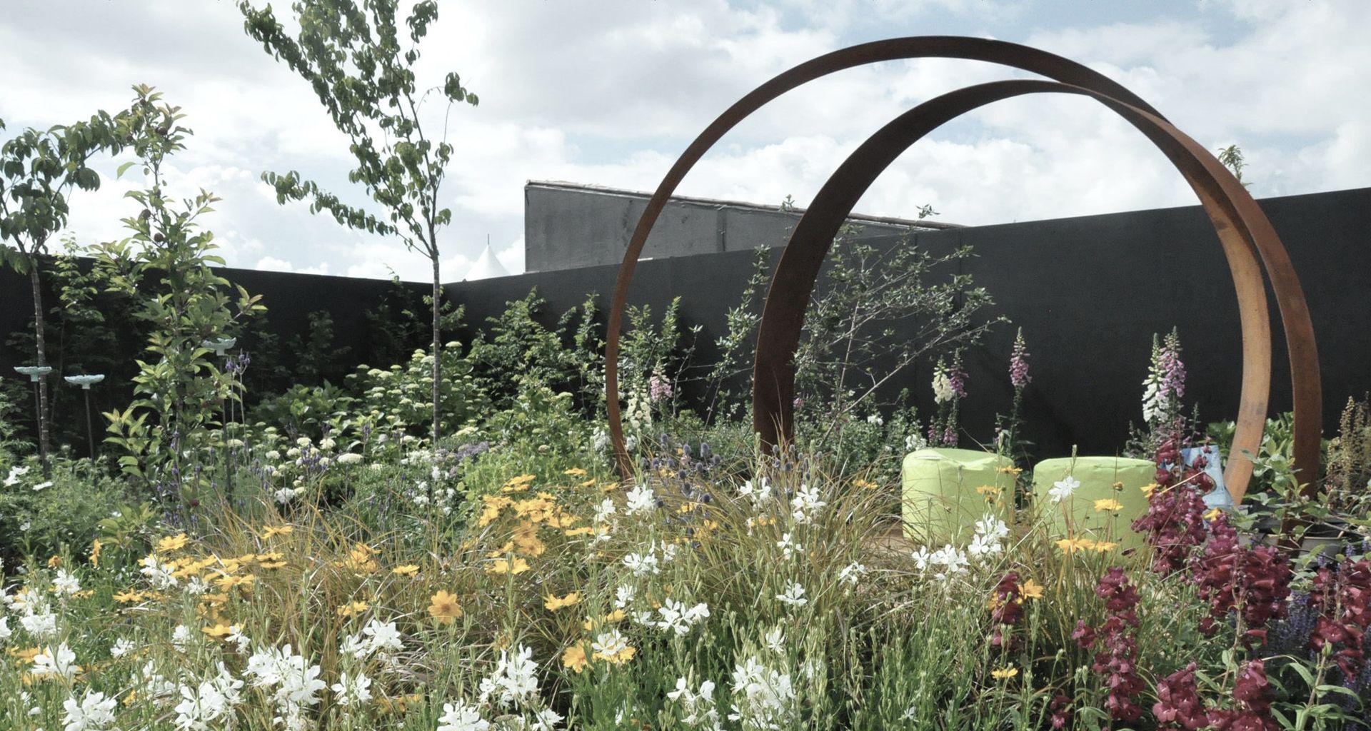 A Pollinators Paradise, NZ Flower Show banner