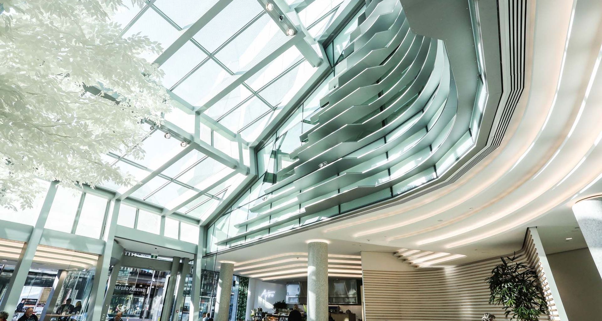 ANZ (Triangle Building) banner