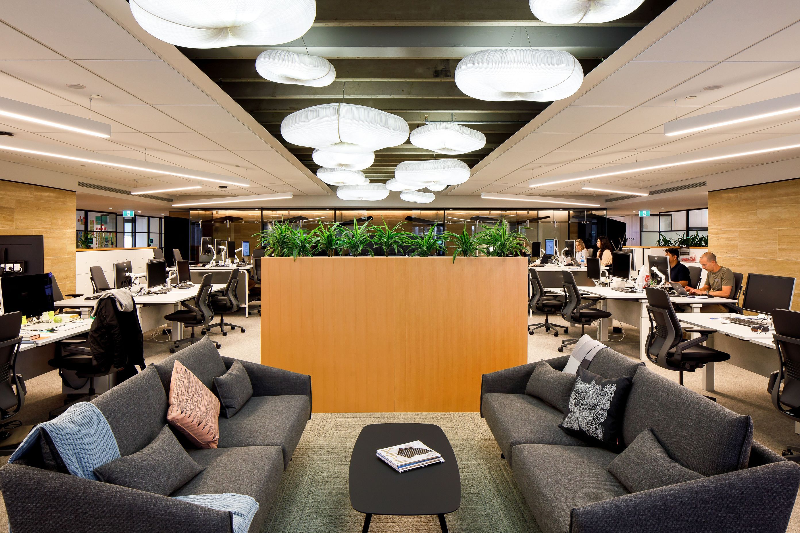 Open Work Area