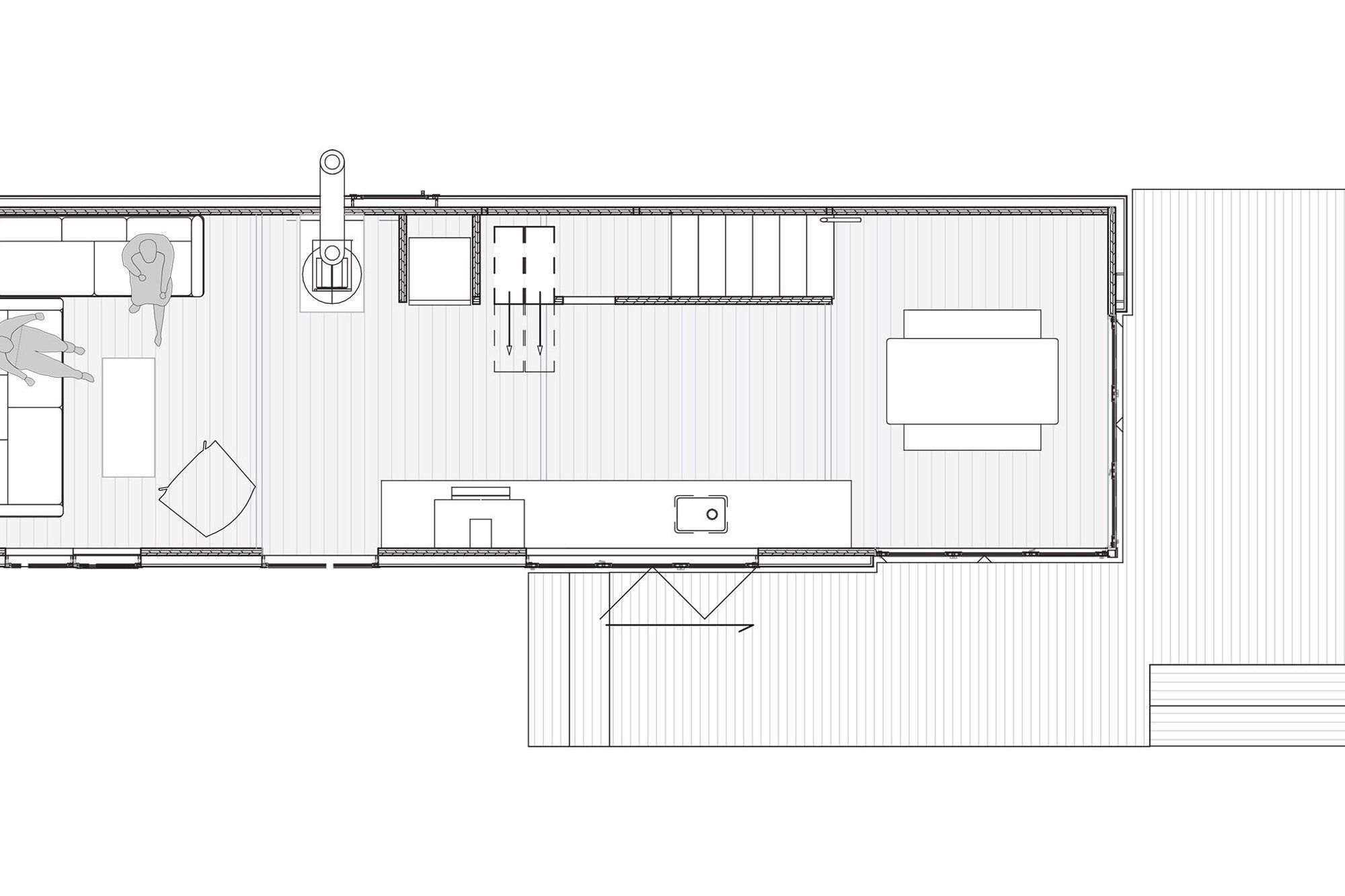 Ground-floor plan by Makers of Architecture.