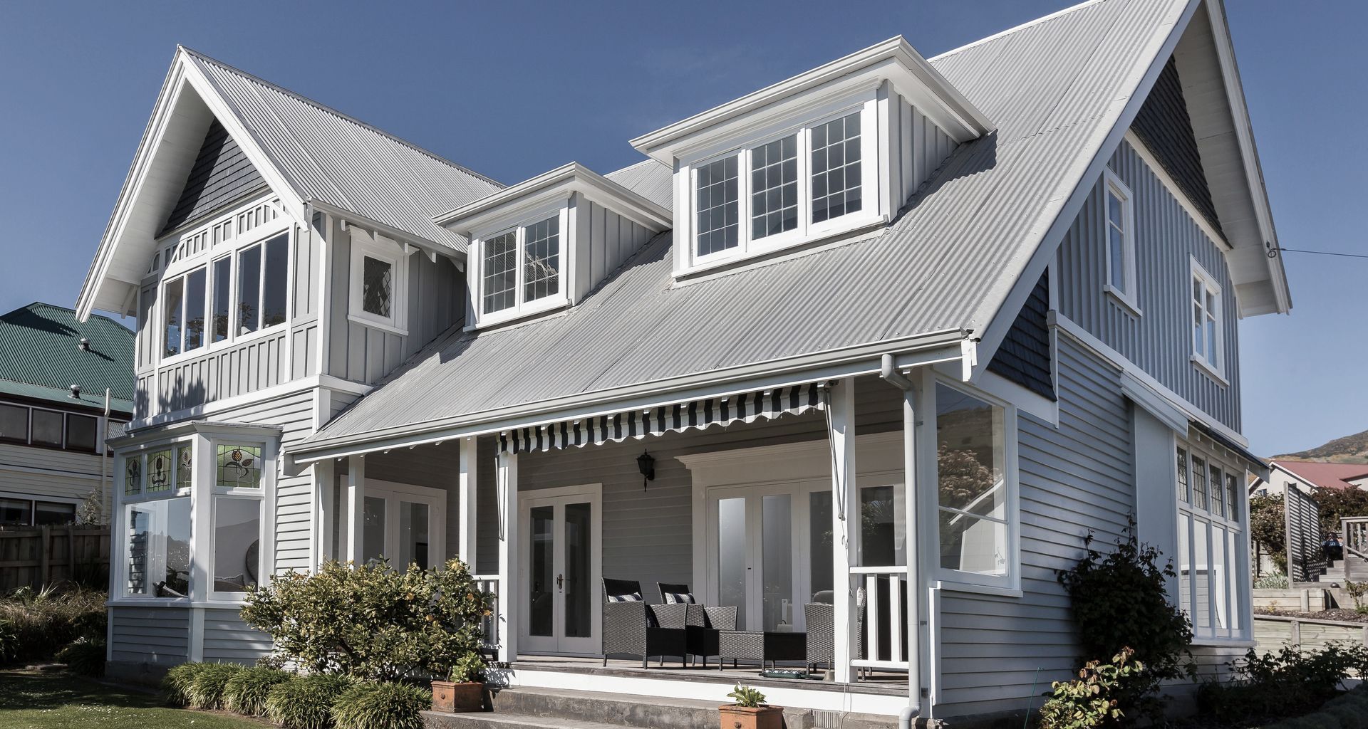 Akaroa House banner