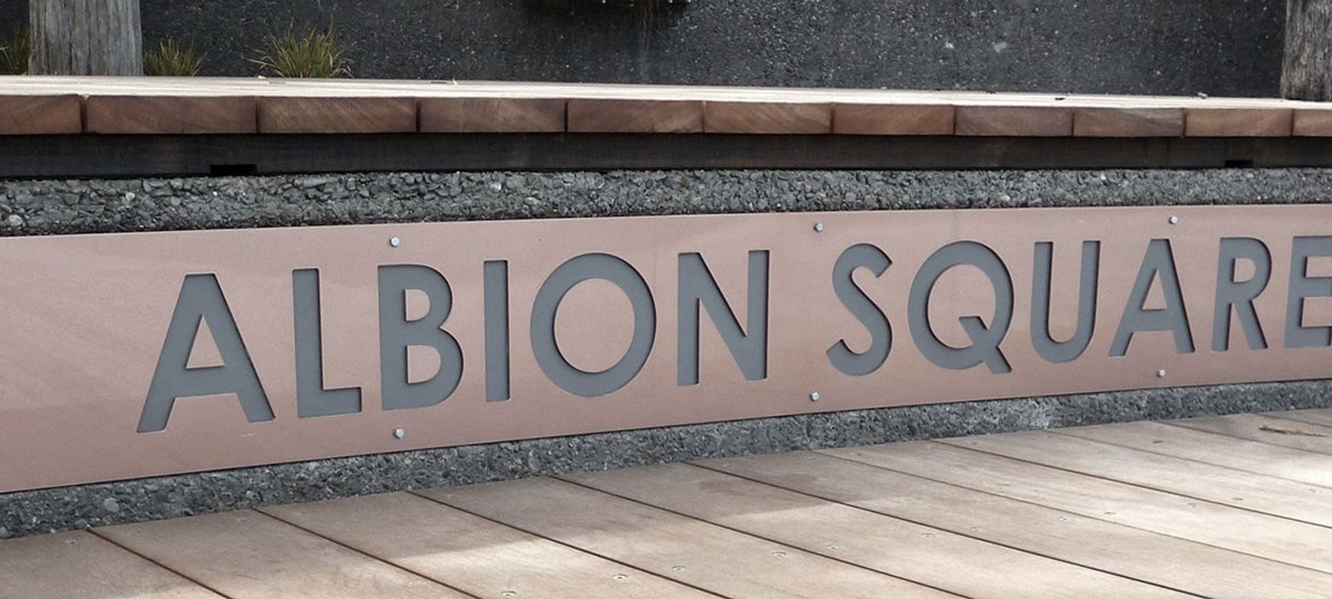 Albion Square Lyttelton banner