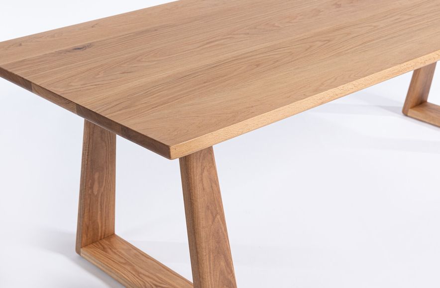 American Oak Table By WRW & Co