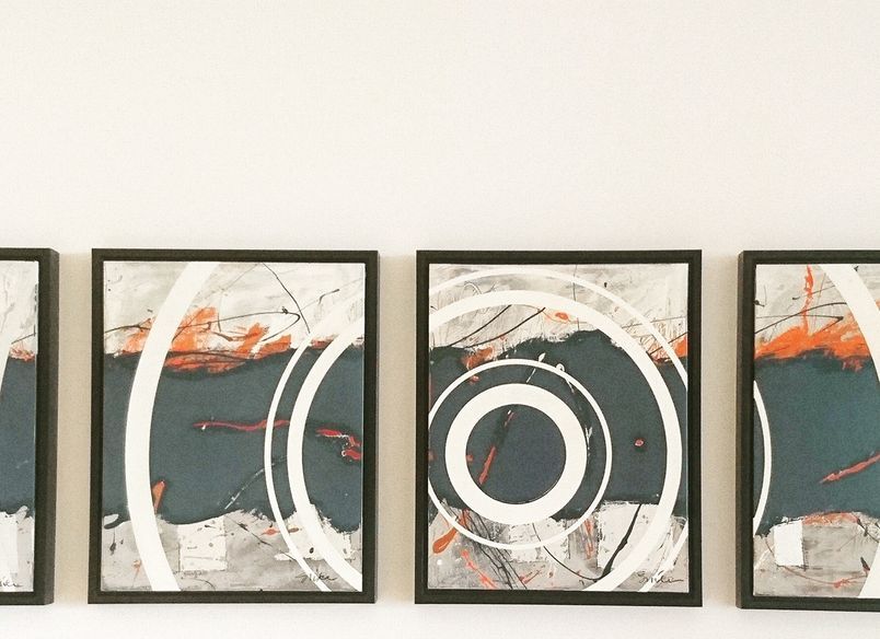 Redecoration, art selection and styling