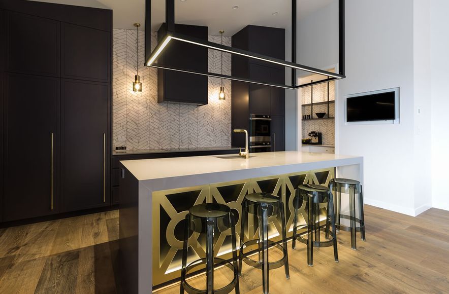 Arrow Statuario Kitchen