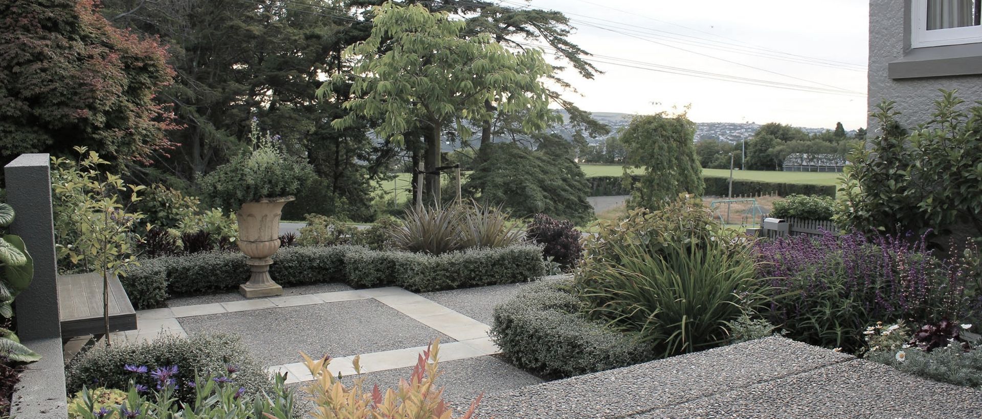 Hero Banner for Design + Garden Landscapes