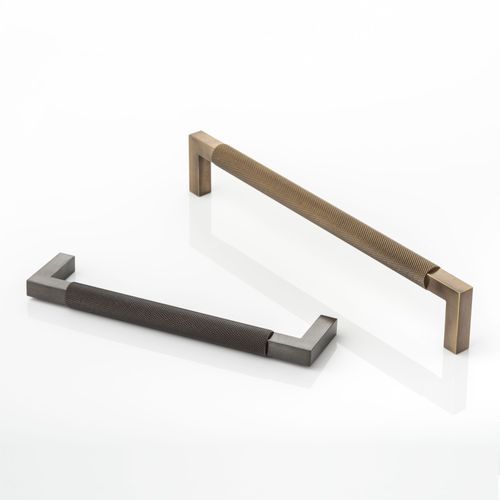 Joseph Giles Ashworth Knurled Solid Brass Cabinet Hardware