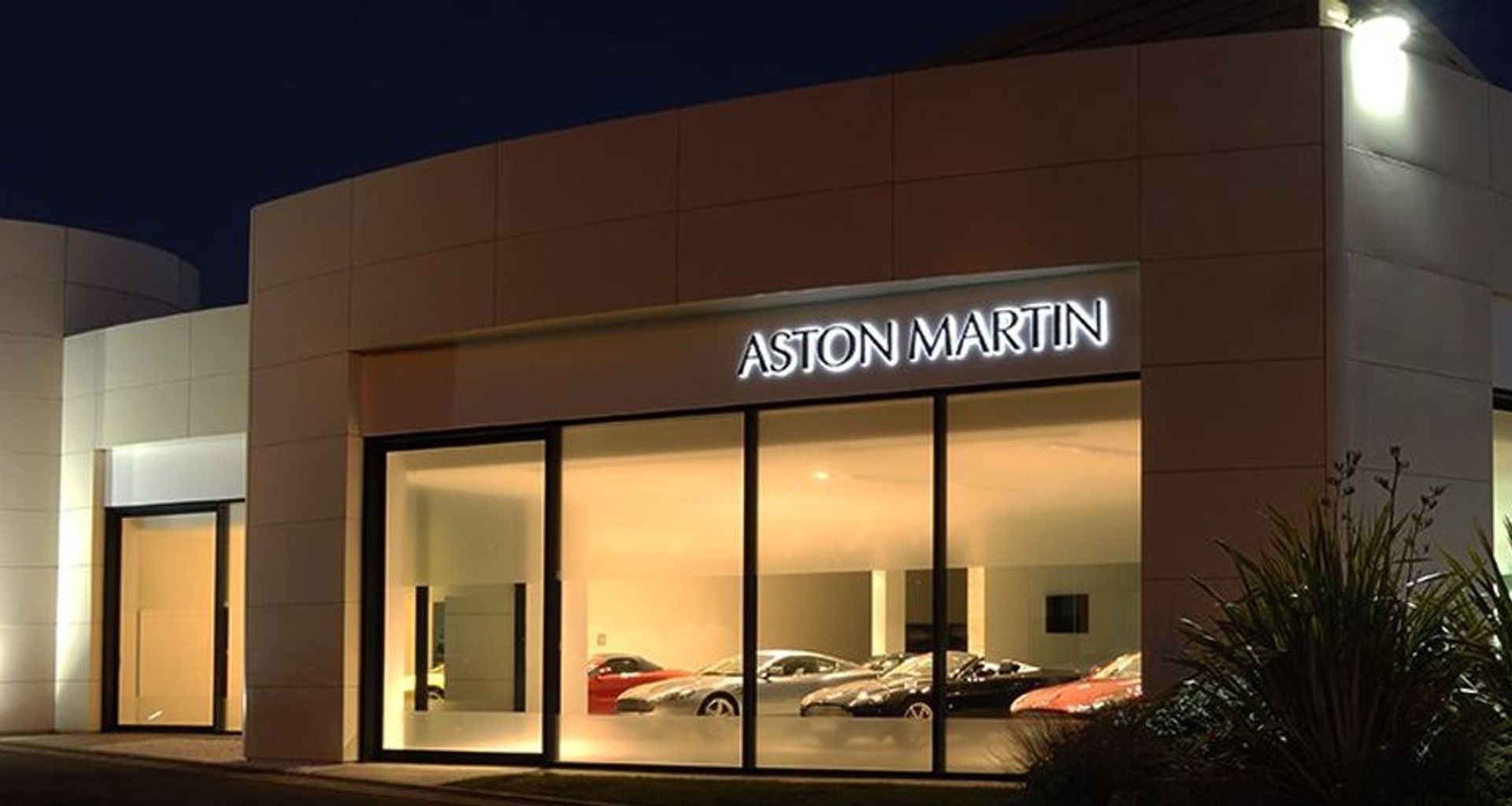 Aston Martin Showroom banner