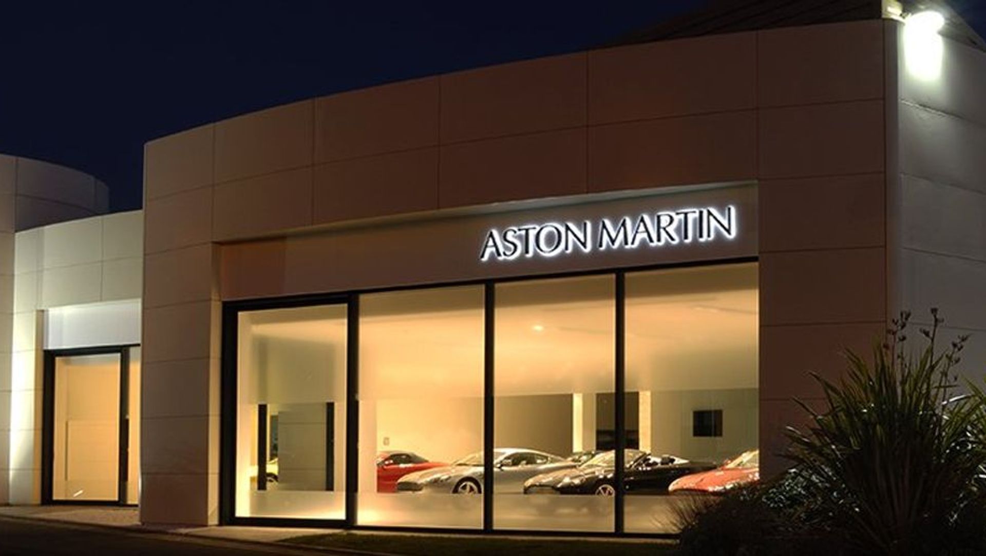 Aston Martin Showroom banner